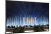 The Magic Fountain Light Show in Front of the National Palace, Barcelona.-Jon Hicks-Mounted Photographic Print