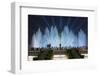 The Magic Fountain Light Show in Front of the National Palace, Barcelona.-Jon Hicks-Framed Photographic Print