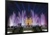 The Magic Fountain Light Show in Front of the National Palace, Barcelona.-Jon Hicks-Framed Photographic Print