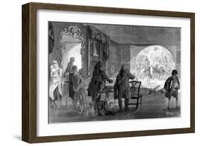 The Magic Lantern, 1730-1809-Paul Sandby-Framed Giclee Print