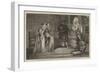 The Magic Mirror, in the Exhibition of the Institute of Painters in Water Colours-Charles Cattermole-Framed Giclee Print