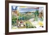 The Magic of Tuscany III-Werner Plank-Framed Art Print