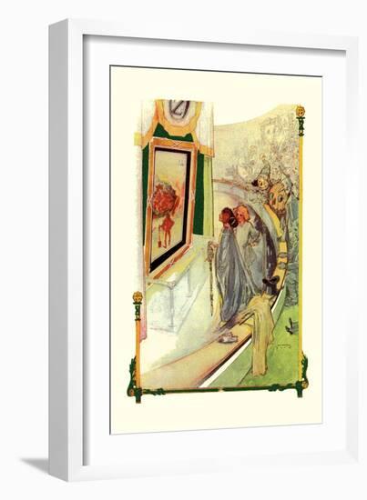 The Magic Picture-John R. Neill-Framed Art Print