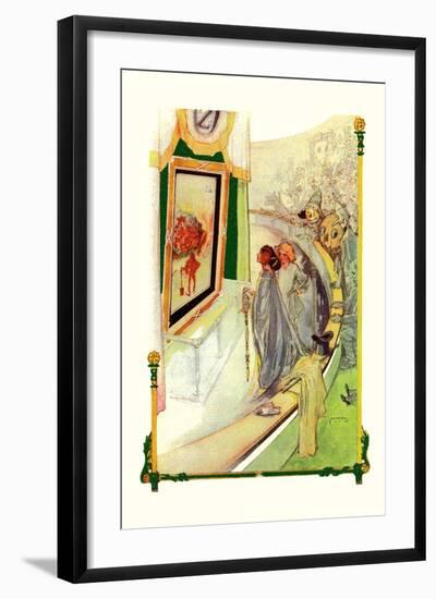 The Magic Picture-John R. Neill-Framed Art Print