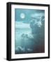 The Magic Sky with Moon-udvarhazi-Framed Photographic Print