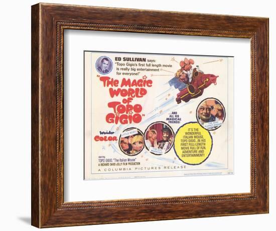 The Magic World of Topo Gigio, 1965-null-Framed Art Print