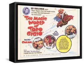 The Magic World of Topo Gigio, 1965-null-Framed Stretched Canvas