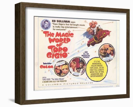 The Magic World of Topo Gigio, 1965-null-Framed Art Print