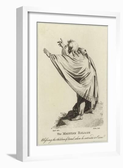 The Magician Balaam-Henry Fuseli-Framed Giclee Print