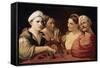 The Magicians-Dosso Dossi-Framed Stretched Canvas