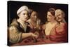 The Magicians-Dosso Dossi-Stretched Canvas