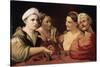 The Magicians-Dosso Dossi-Stretched Canvas