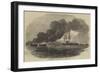 The Magicienne Off Cronstadt, with Russian Prizes in Tow-null-Framed Giclee Print