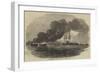 The Magicienne Off Cronstadt, with Russian Prizes in Tow-null-Framed Giclee Print