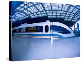 The Maglev Train, Fastest Train in the World, Shanghai, China-Miva Stock-Stretched Canvas