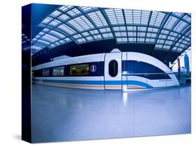 The Maglev Train, Fastest Train in the World, Shanghai, China-Miva Stock-Stretched Canvas