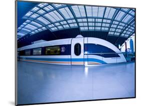 The Maglev Train, Fastest Train in the World, Shanghai, China-Miva Stock-Mounted Photographic Print