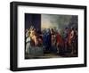 The Magnanimity of Scipio Africanus, 1640-Nicolas Poussin-Framed Giclee Print