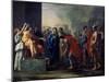 The Magnanimity of Scipio Africanus, 1640-Nicolas Poussin-Mounted Giclee Print