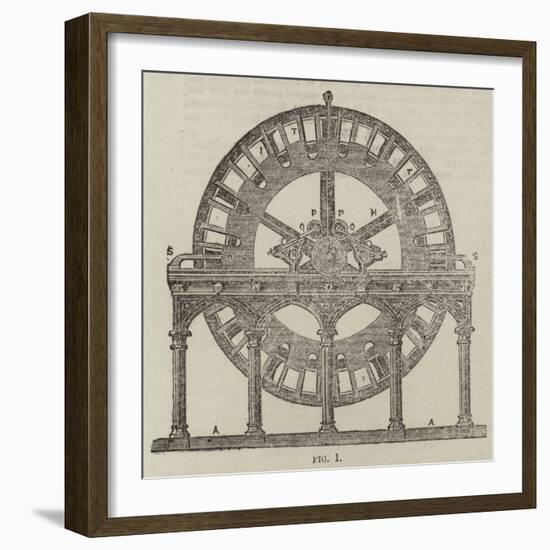 The Magneto-Electric Light at the South Foreland Lighthouse, Near Dover-null-Framed Giclee Print