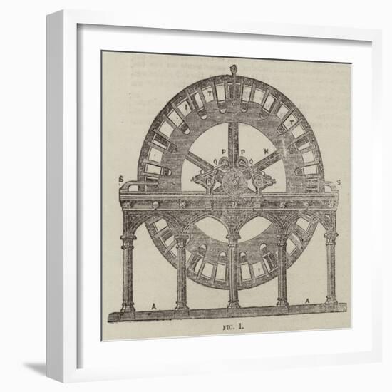 The Magneto-Electric Light at the South Foreland Lighthouse, Near Dover-null-Framed Giclee Print