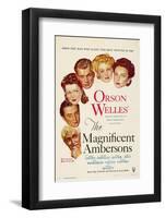 The Magnificent Ambersons, Agnes Moorehead, Dolores Costello, 1942-null-Framed Photo