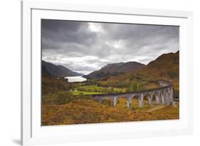 The Magnificent Glenfinnan Viaduct in the Scottish Highlands, Argyll and Bute, Scotland, UK-Julian Elliott-Framed Photographic Print