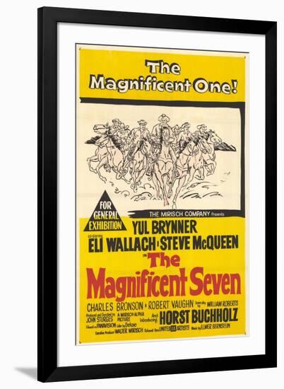 The Magnificent Seven, 1960-null-Framed Art Print