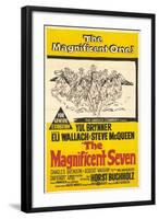 The Magnificent Seven, 1960-null-Framed Art Print