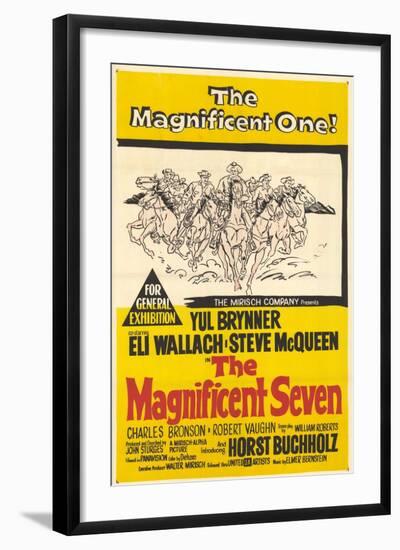 The Magnificent Seven, 1960-null-Framed Art Print