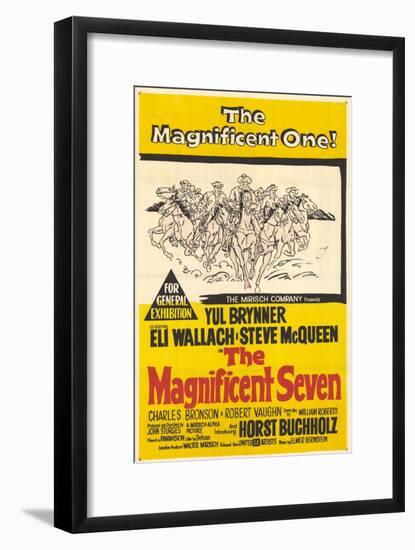 The Magnificent Seven, 1960-null-Framed Art Print