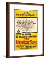 The Magnificent Seven, 1960-null-Framed Art Print