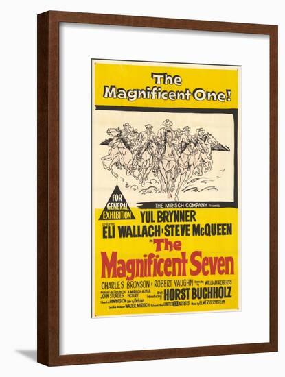 The Magnificent Seven, 1960-null-Framed Art Print