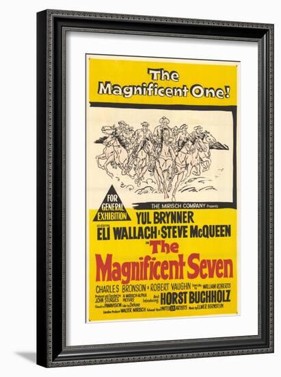 The Magnificent Seven, 1960-null-Framed Art Print