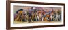 The Magnificent Seven-Bryan Moon-Framed Giclee Print