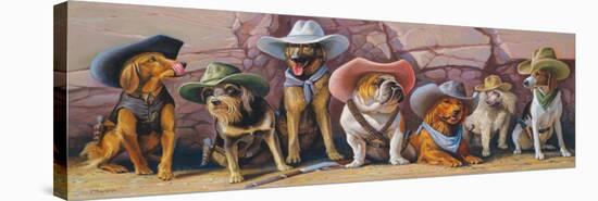 The Magnificent Seven-Bryan Moon-Stretched Canvas