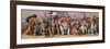 The Magnificent Seven-Bryan Moon-Framed Art Print