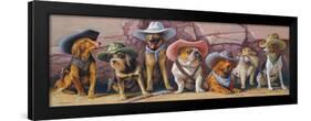 The Magnificent Seven-Bryan Moon-Framed Art Print