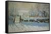 The Magpie, 1868/69-Claude Monet-Framed Stretched Canvas