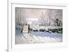 The Magpie, 1869-Claude Monet-Framed Premium Giclee Print