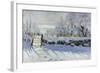 The Magpie, 1869-Claude Monet-Framed Giclee Print