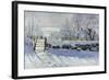 The Magpie, 1869-Claude Monet-Framed Giclee Print