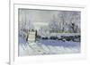 The Magpie, 1869-Claude Monet-Framed Giclee Print