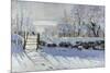 The Magpie, 1869-Claude Monet-Mounted Giclee Print