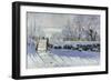 The Magpie, 1869-Claude Monet-Framed Giclee Print