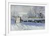 The Magpie, 1869-Claude Monet-Framed Premium Giclee Print