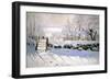 The Magpie, 1869-Claude Monet-Framed Premium Giclee Print