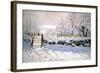 The Magpie, 1869-Claude Monet-Framed Premium Giclee Print