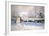 The Magpie, 1869-Claude Monet-Framed Giclee Print