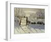 The Magpie, c.1869-Claude Monet-Framed Giclee Print